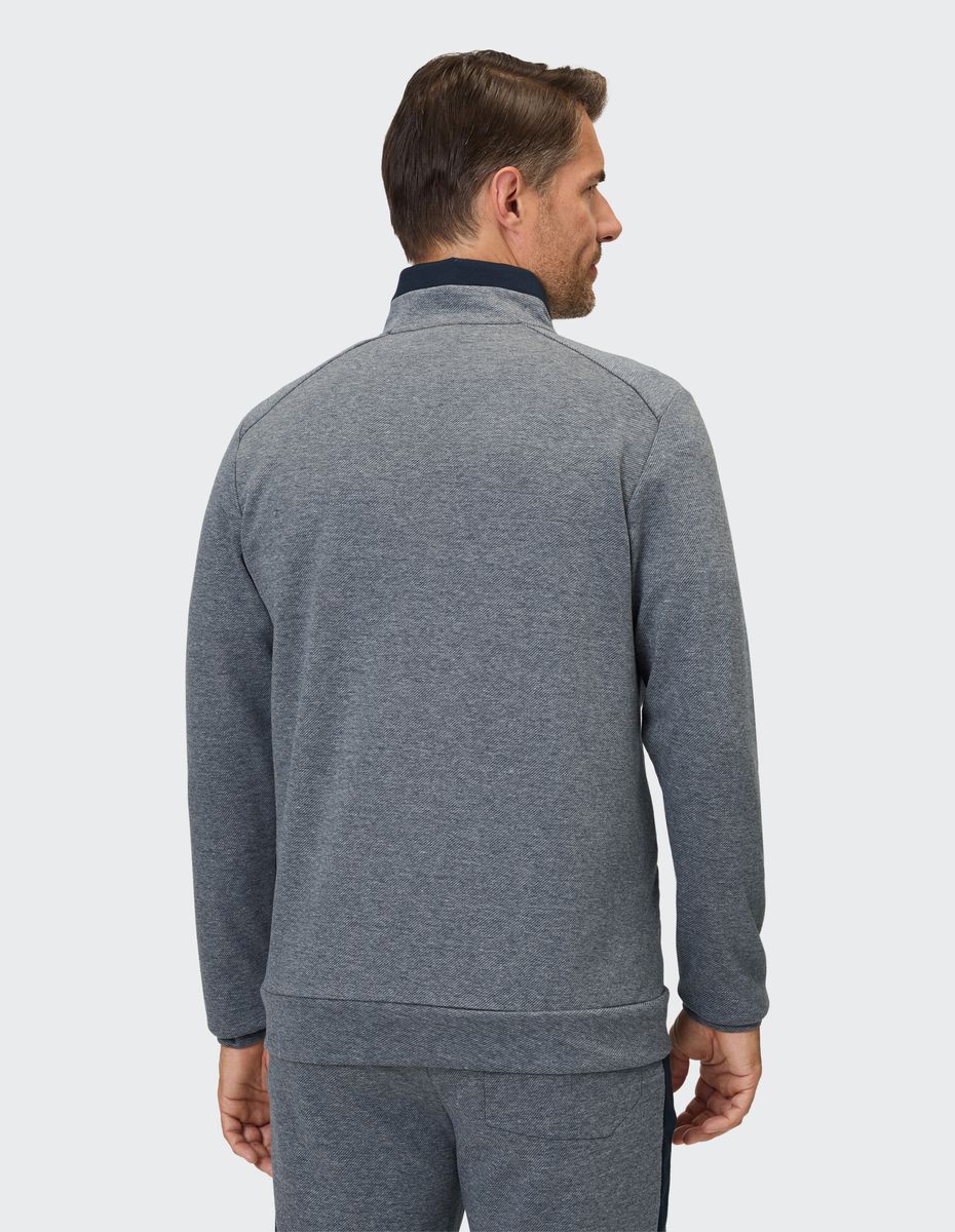 Herren Sportjacke mit durchgehendem Reißverschluss