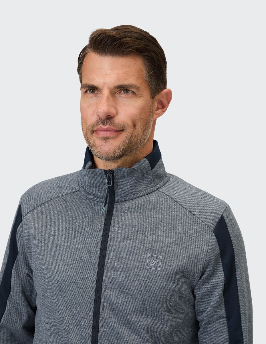 Sportliche Zip-Up Performance Jacke