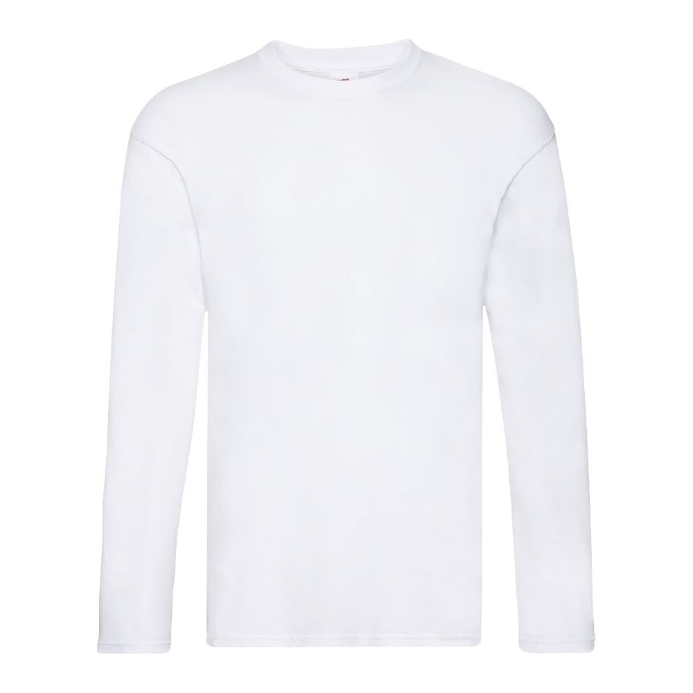 Klassisches Langarm Baumwoll T-Shirt
