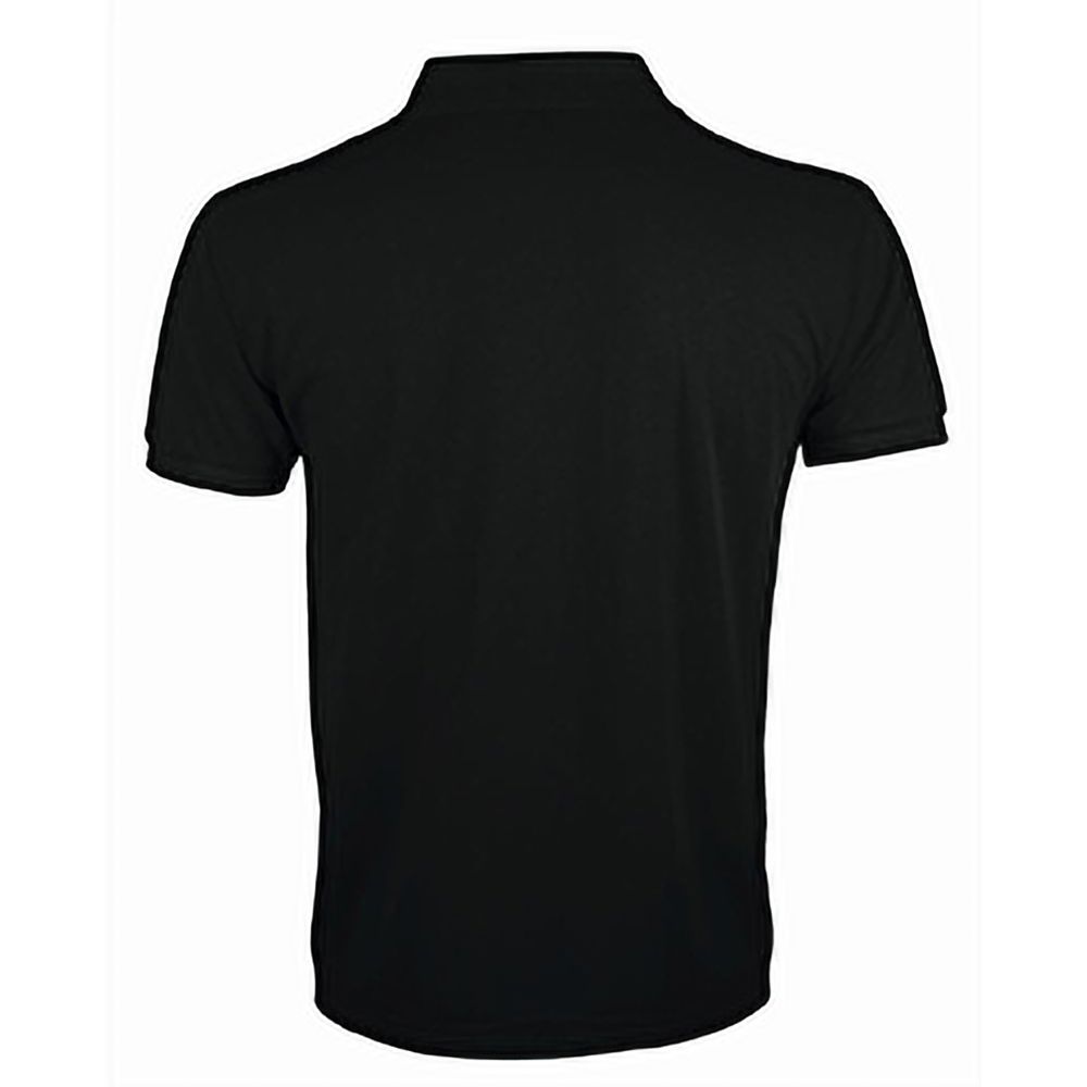 Piqué-Poloshirt mit geripptem Besatz