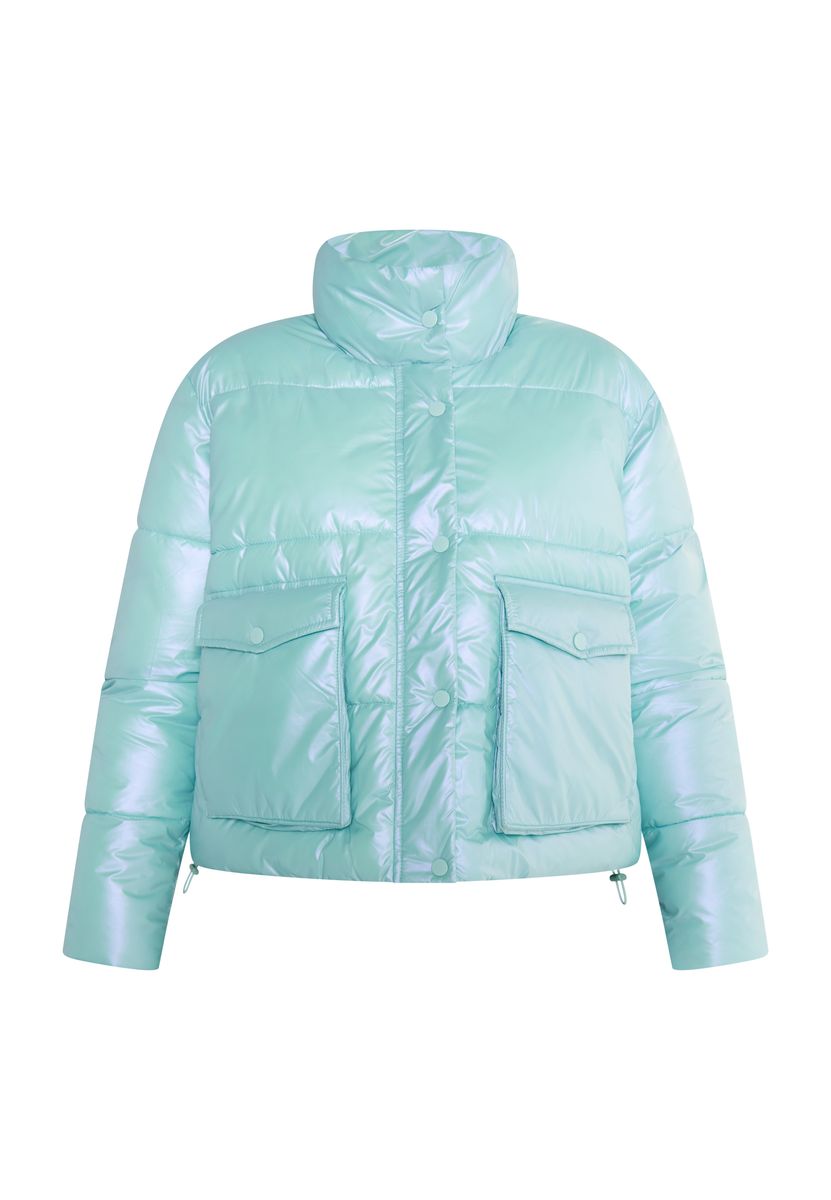 Mymo Winterjacke Damen Lagune Minze