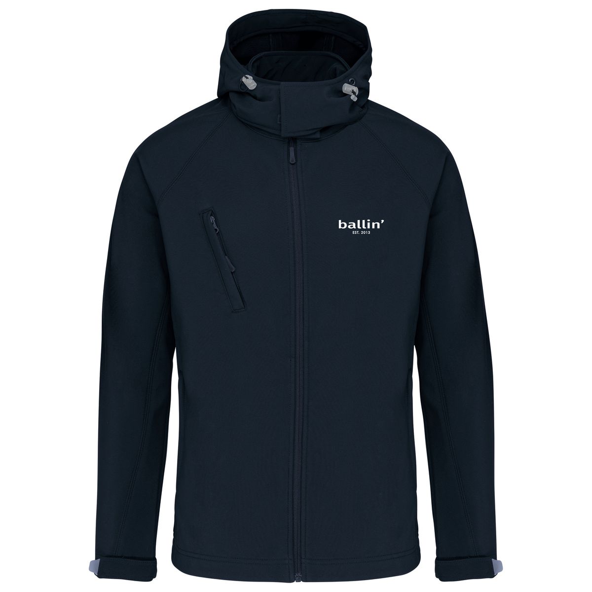 Kapuzen Softshelljacke