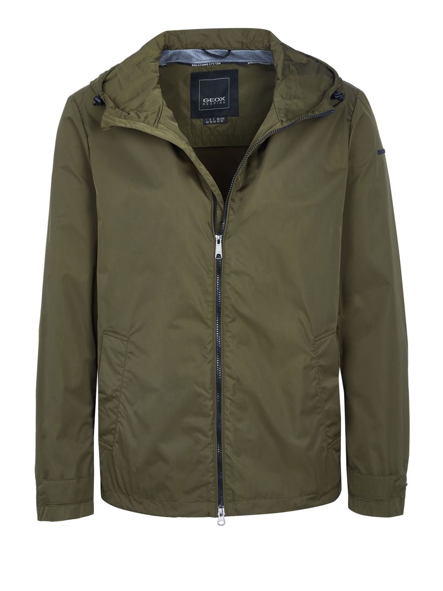 Leichte Kapuzenjacke mit Reißverschluss
