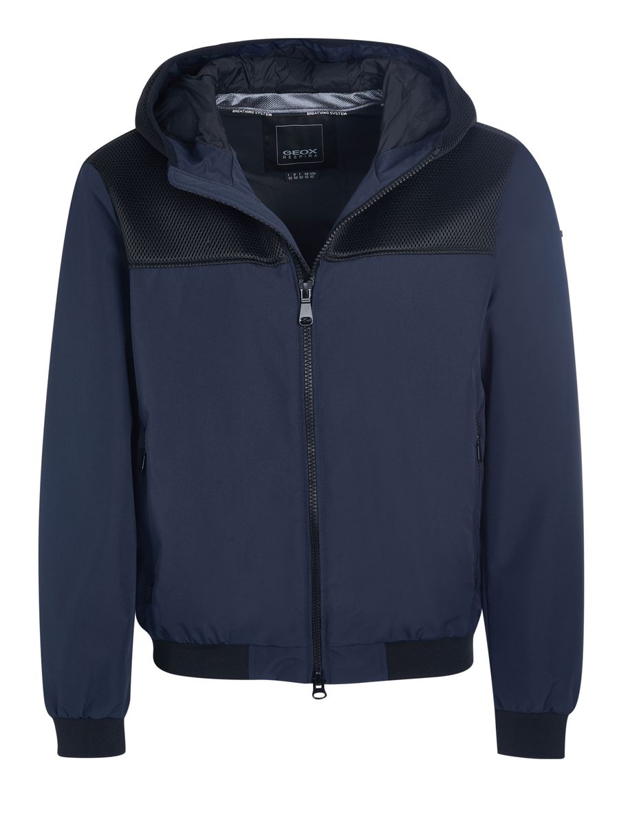 Leichte Kapuzenjacke mit Reißverschluss