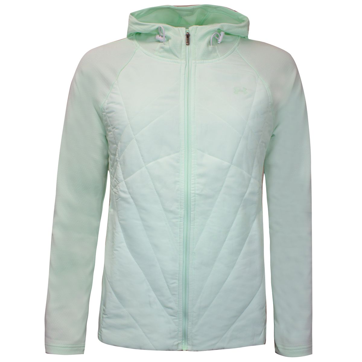 Damen Stepp Hybridjacke mit Kapuze