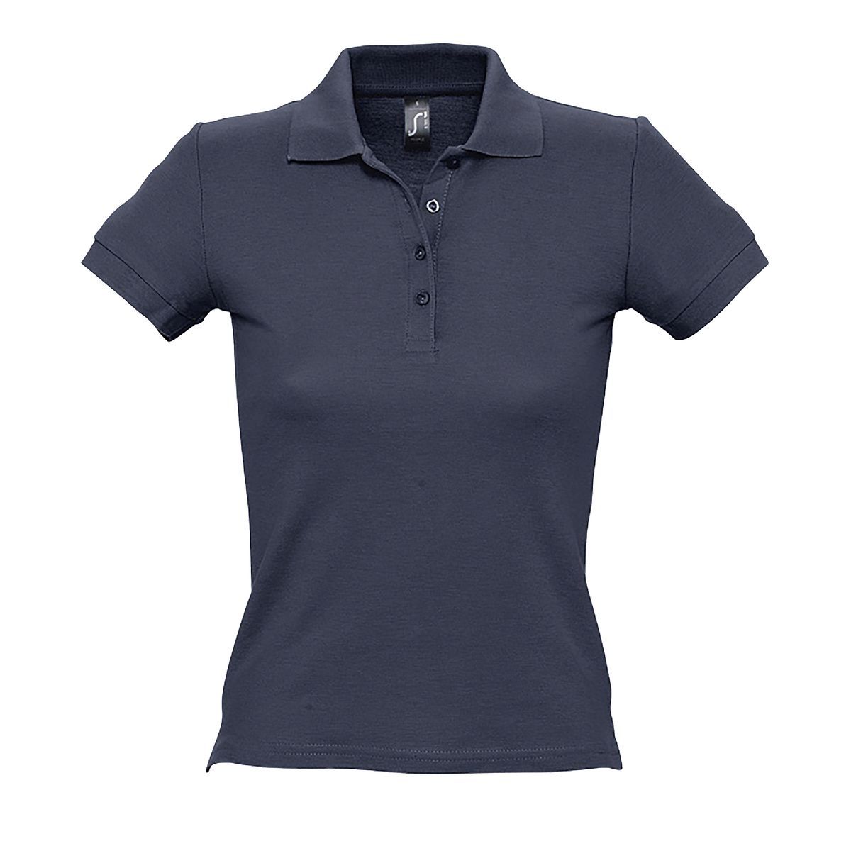 Klassisches tailliertes Kurzarm-Poloshirt