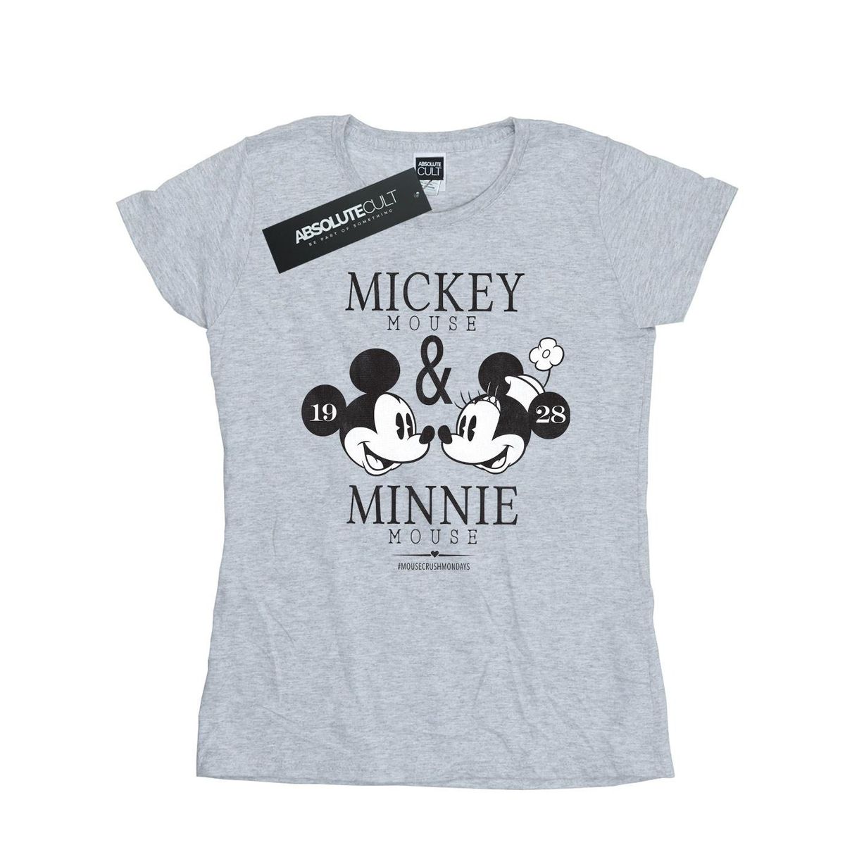 Disney - "Mousecrush Mondays" T-Shirt für Damen (Grau)