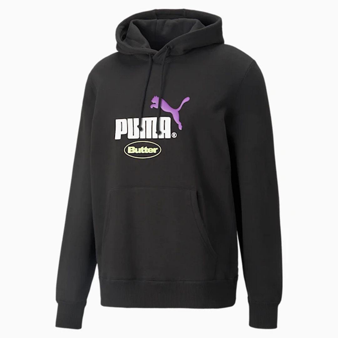 Pullover Hoodie Sweatshirt mit Grafiklogo