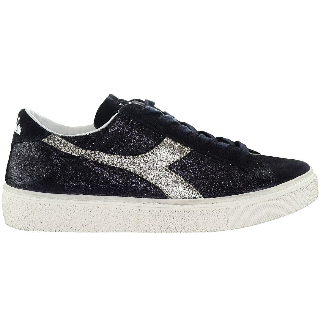 Glitzernde, flache Mode-Sneakers
