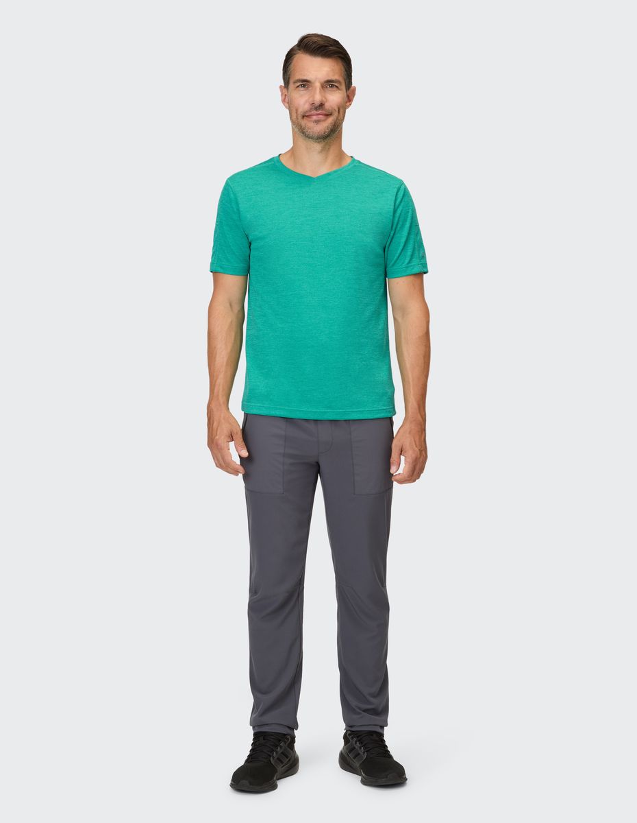 Modernes funktionelles Melange-Sport-T-Shirt