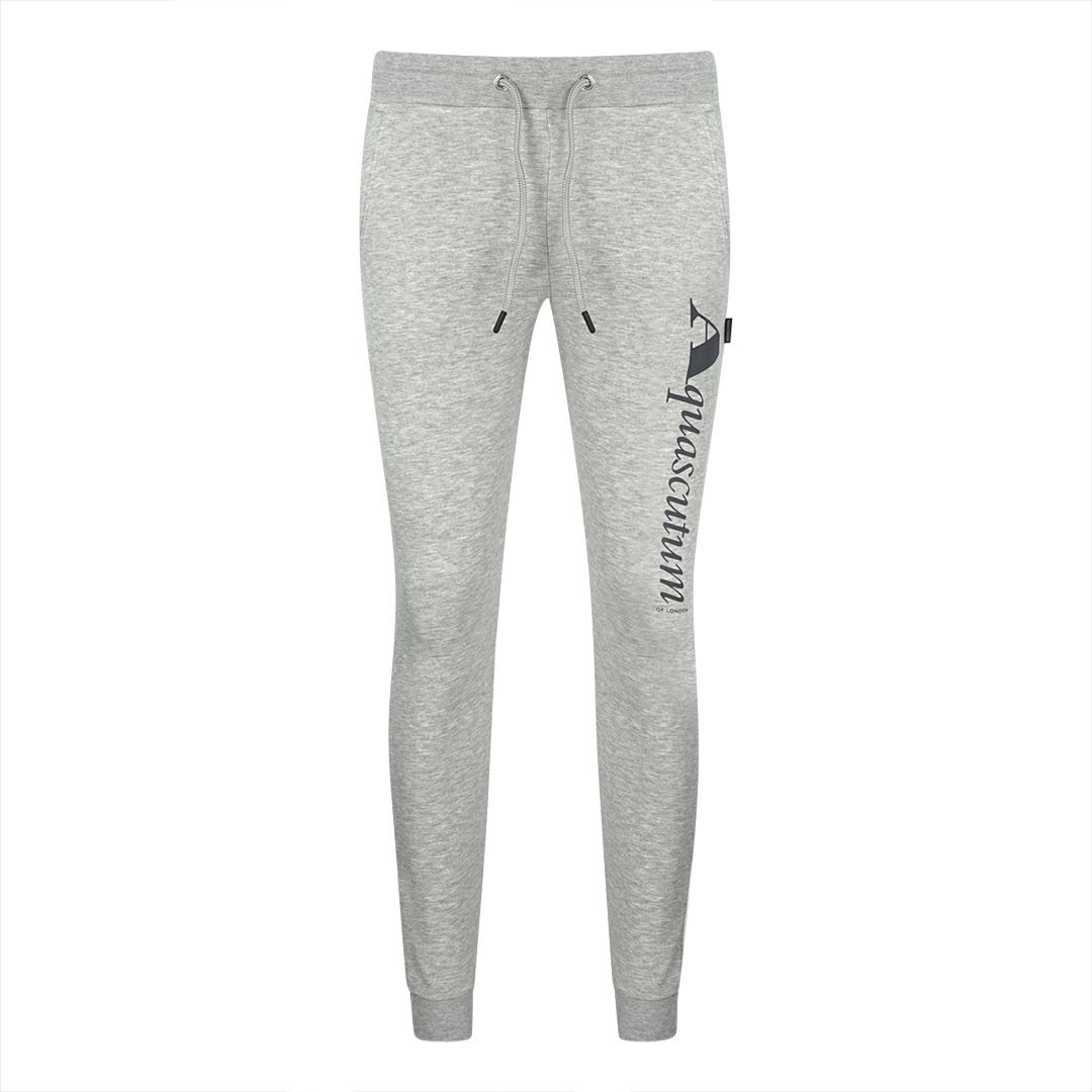 Graue Jogginghose mit schmaler Passform