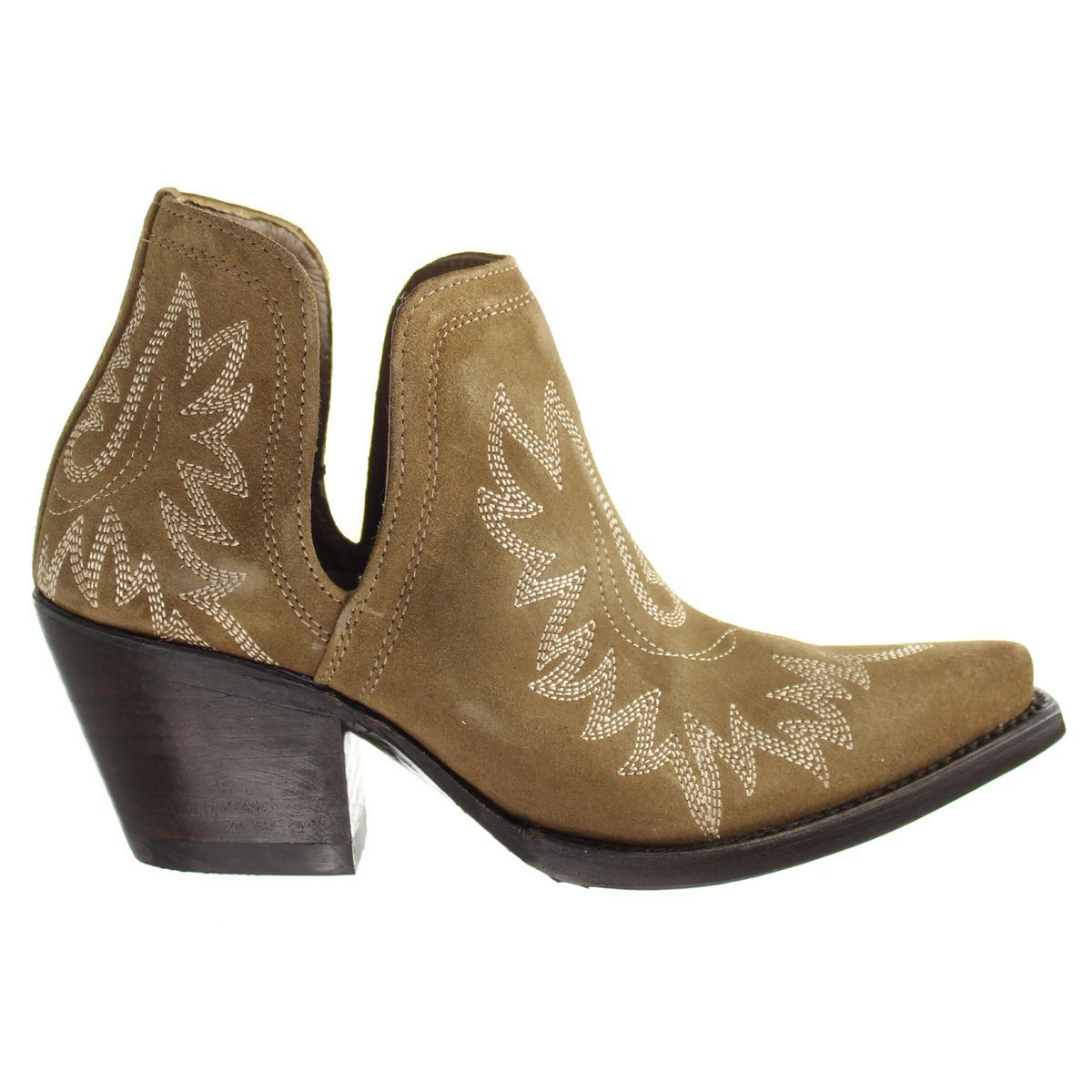 Western-Stiefeletten mit Ausschnitten