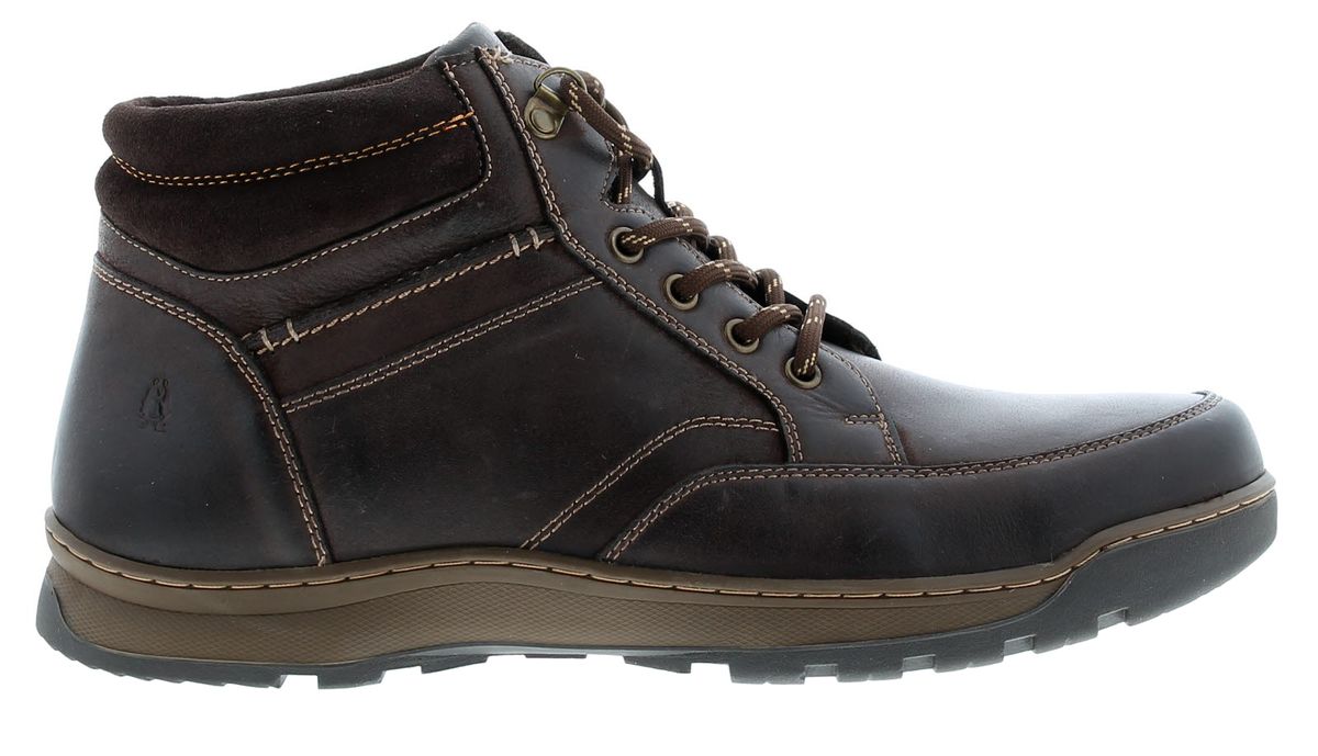 Klassische Leder- und Wildleder-Stiefeletten