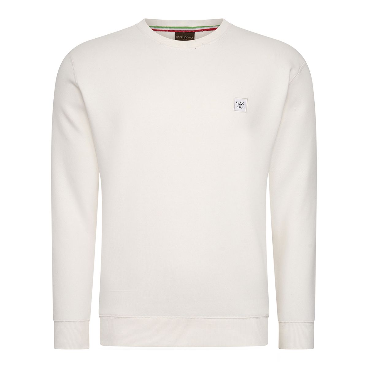 Herren Baumwoll-Sweatshirt mit Rundhalsausschnitt