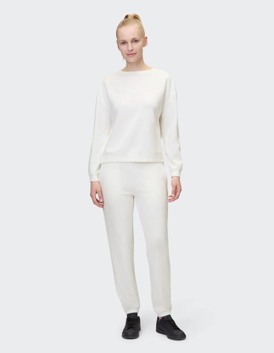 Lässiges Rundhals-Sweatshirt