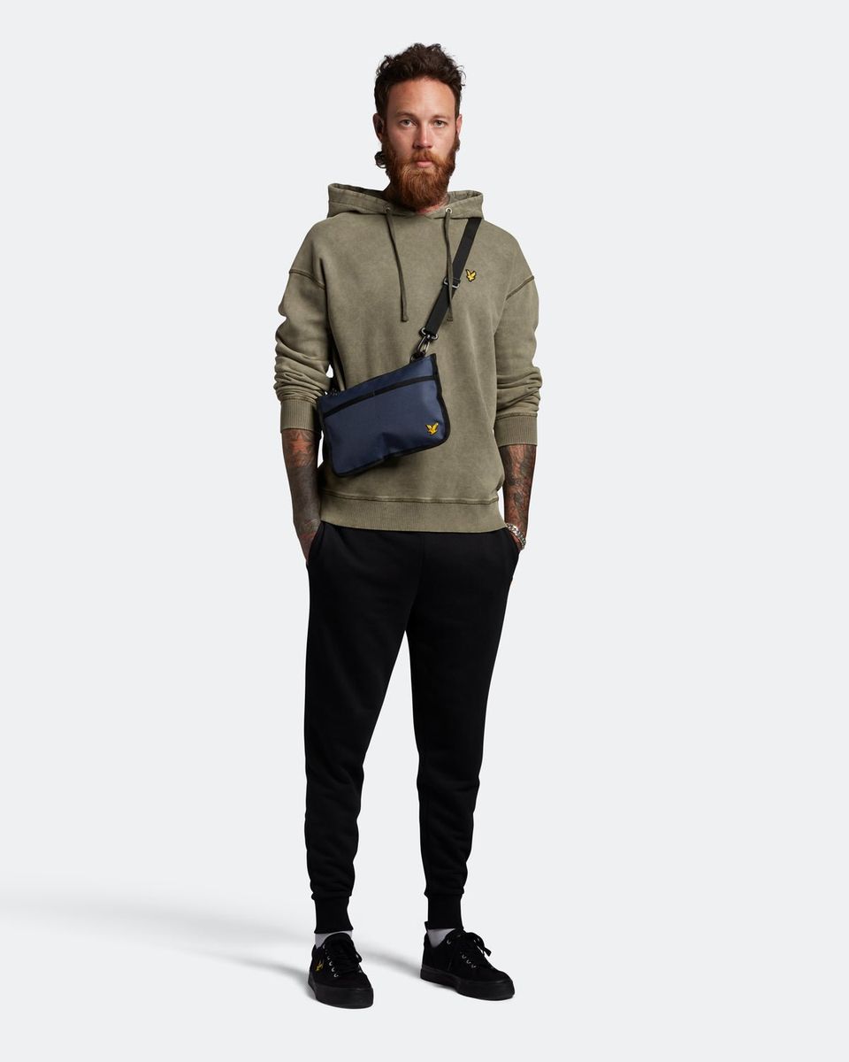 Vintage-Hoodie mit Öl-Waschung