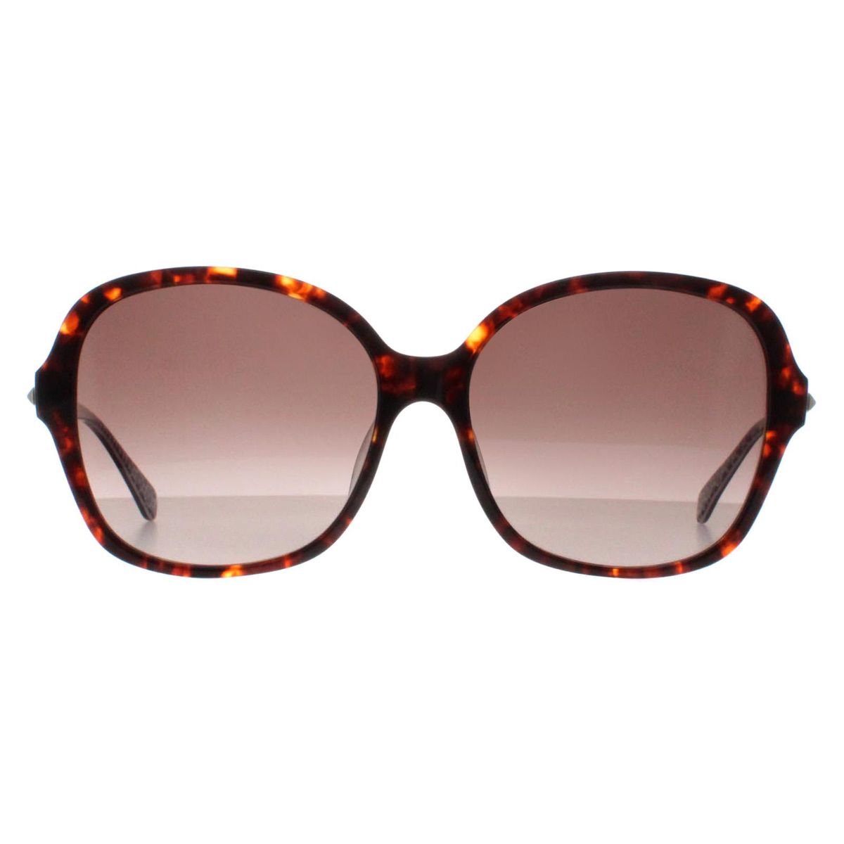 Schildpatt-Sonnenbrille mit Schmetterlingsrahmen