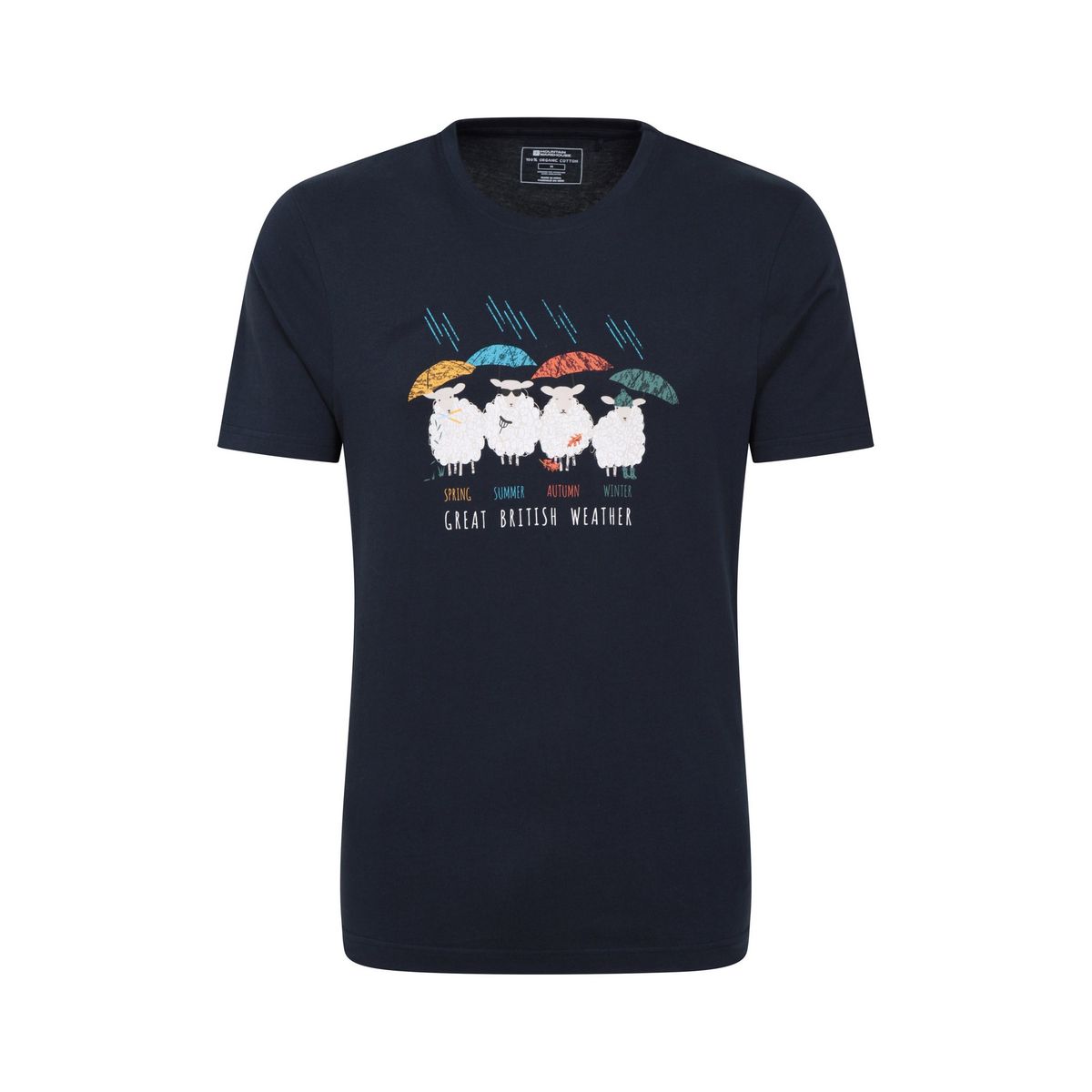 Herren T-Shirt mit Grafikprint aus Bio-Baumwolle