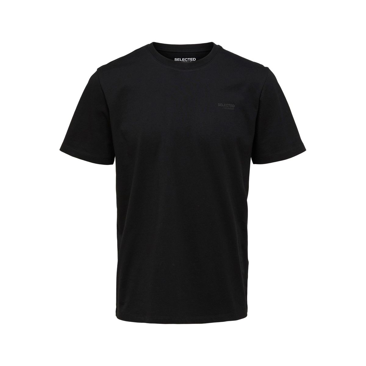 Klassisches T-Shirt mit Rundhalsausschnitt und Logo