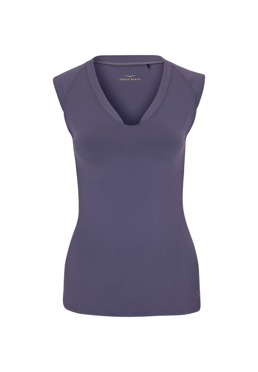 Ärmelloses Active Top mit V-Ausschnitt für Damen