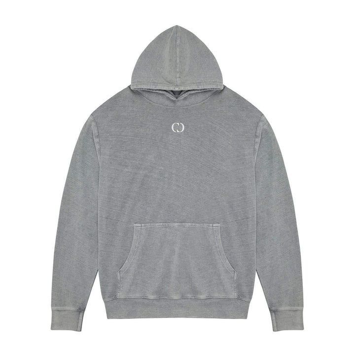 Lässiger Slub-Strick Hoodie-Pullover