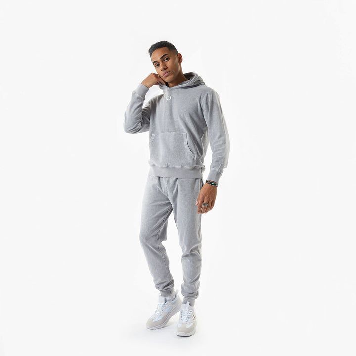 Strukturierter Slub-Strick Kapuzenpullover