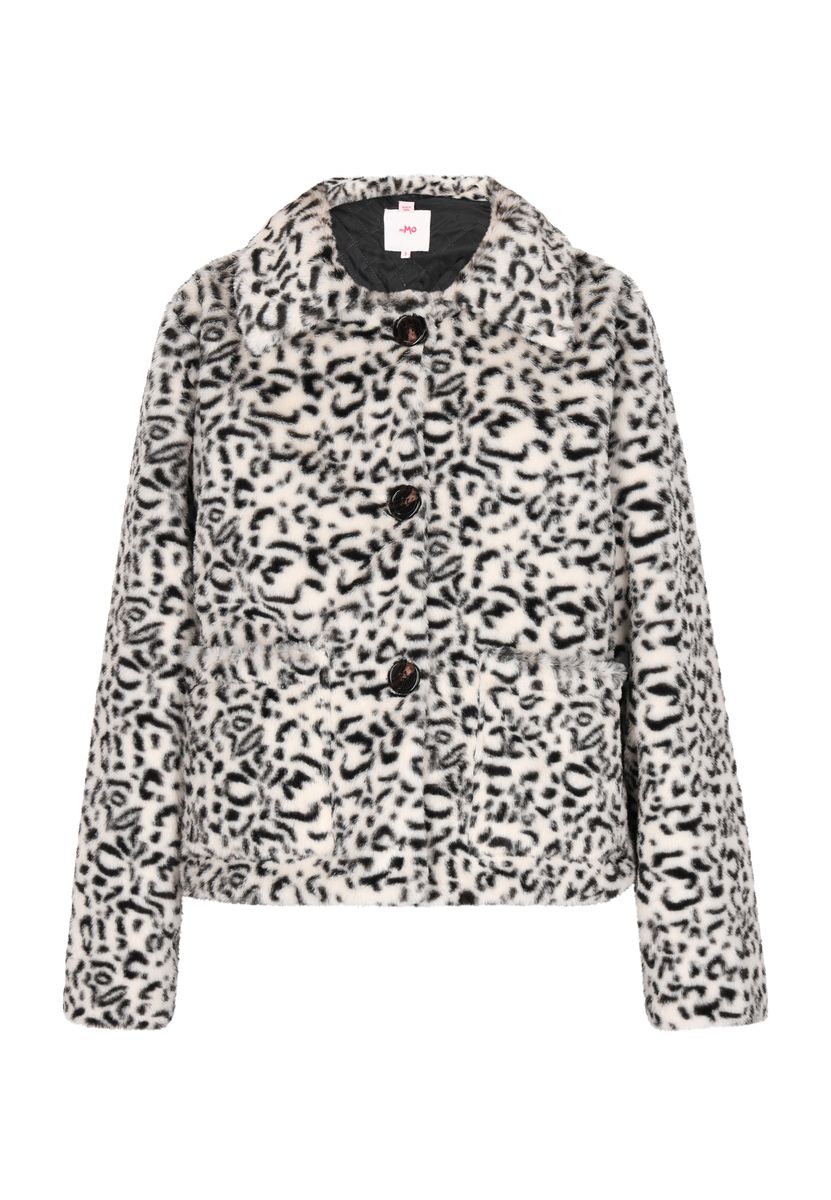Mymo Jacke Damen weiss schwarz