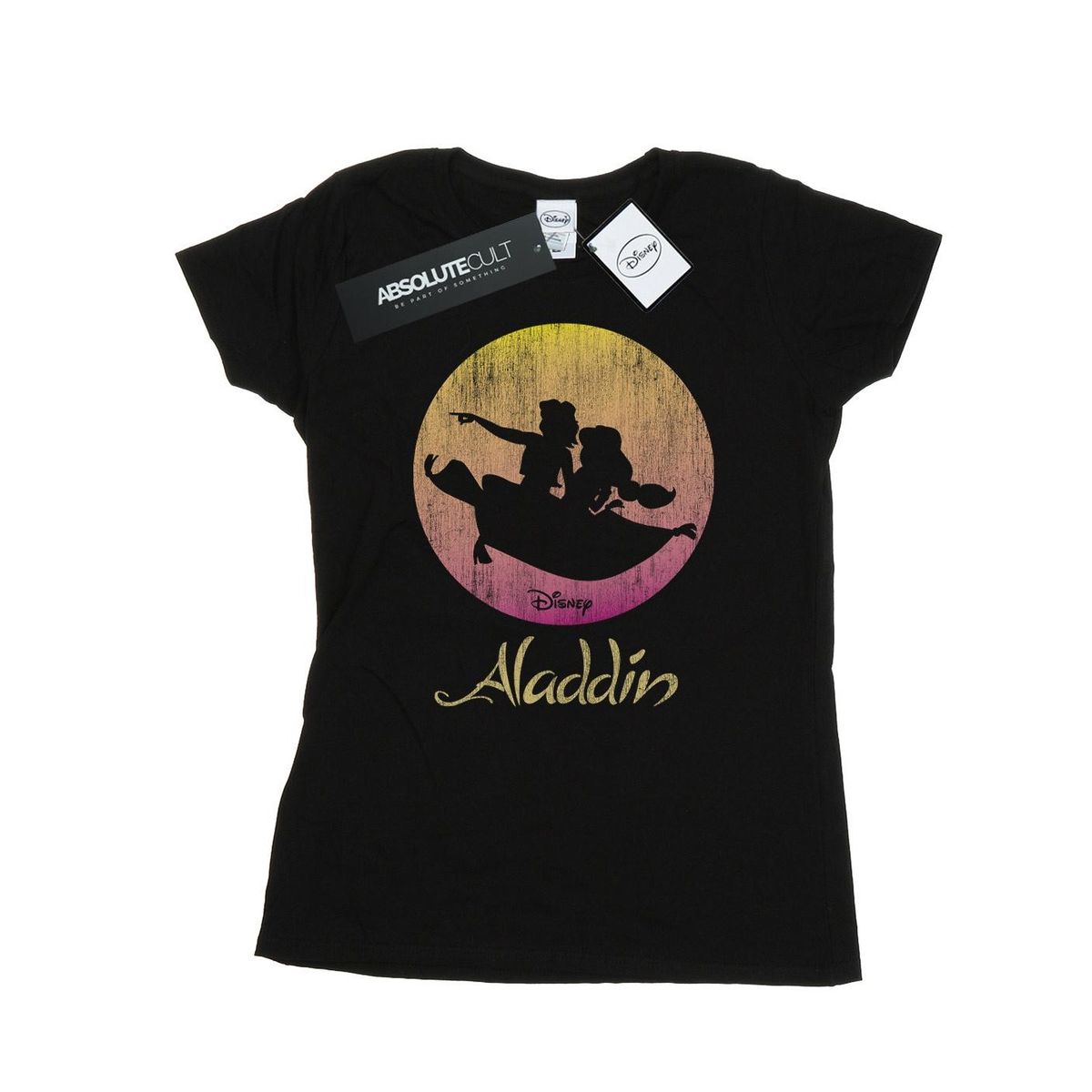 Aladdin Flying Sunset Grafik T-Shirt