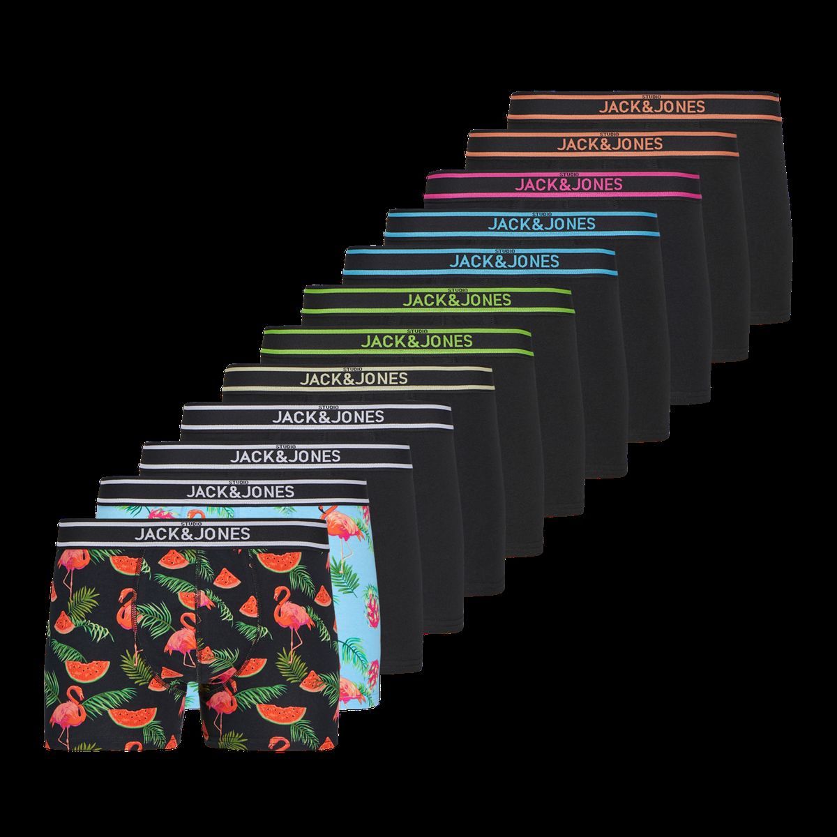 Jack & Jones 12er-Pack Tropical Boxer Slips