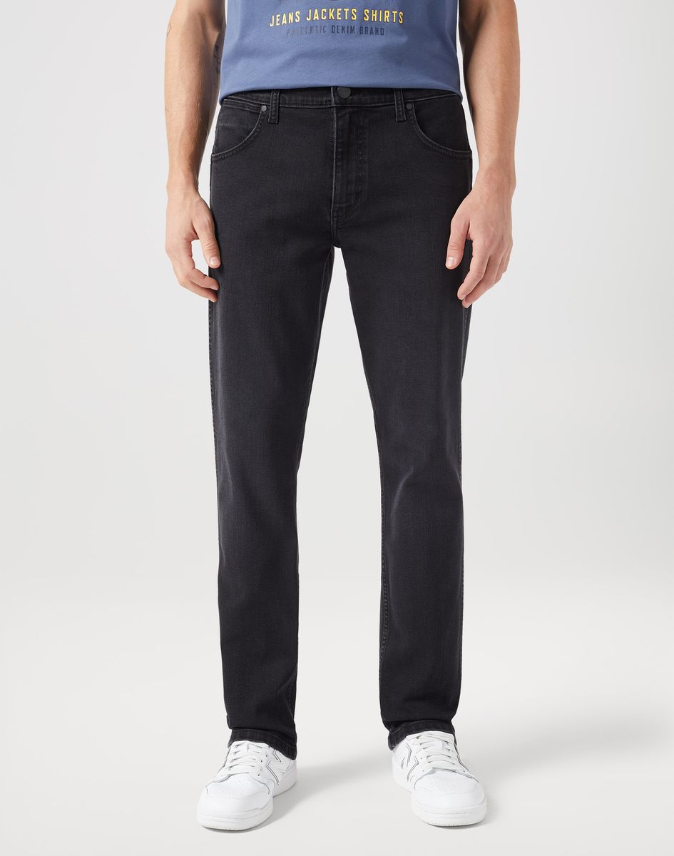 Klassische Straight-Leg Jeans mit dunkler Waschung