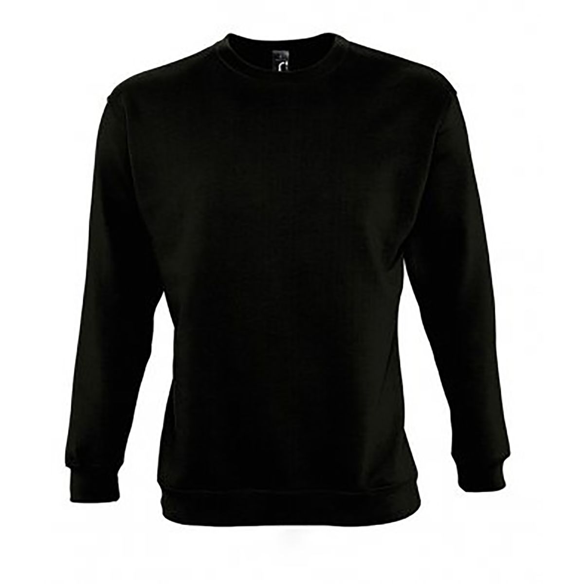 Klassisches einfarbiges Rundhals-Sweatshirt