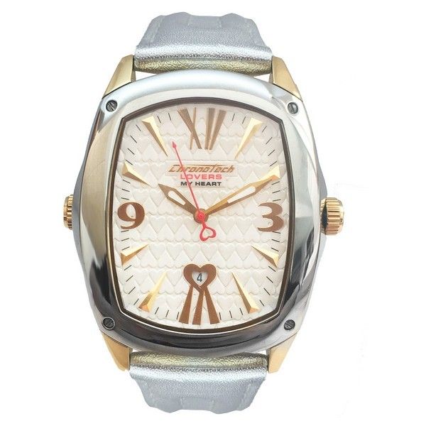 Unisex Silberfarbene Zifferblatt Armbanduhr