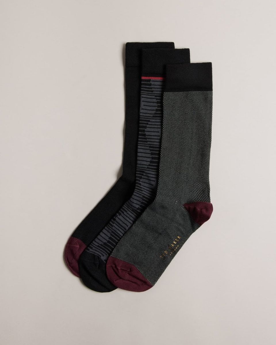 Herren Socken Set mit Muster
