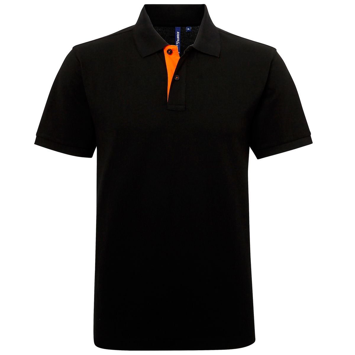 Klassisch geschnittenes Kontrast-Poloshirt
