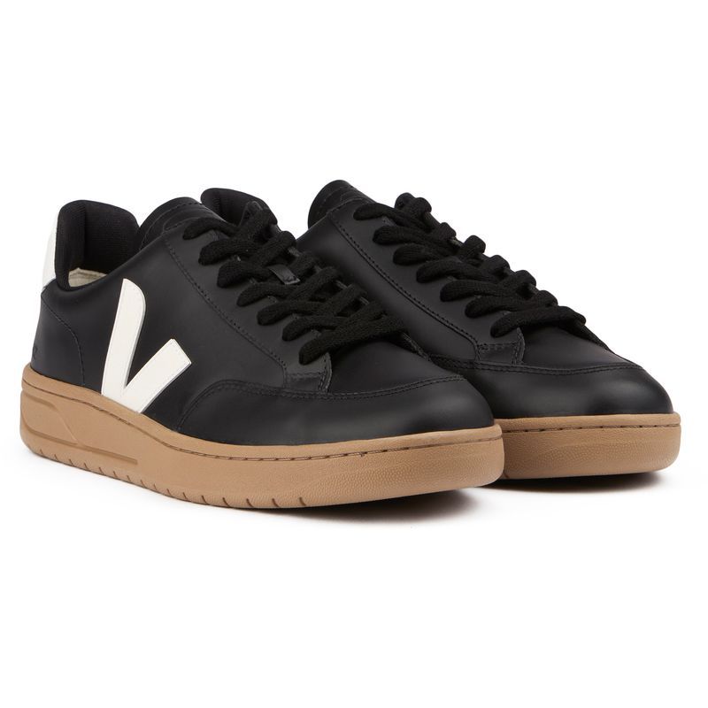 Klassische Low-Top Leder Court-Sneaker