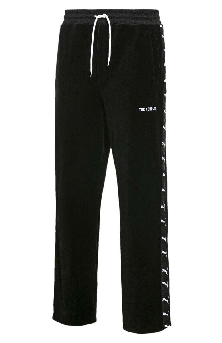 Relaxte Velours-Loungewear-Hose