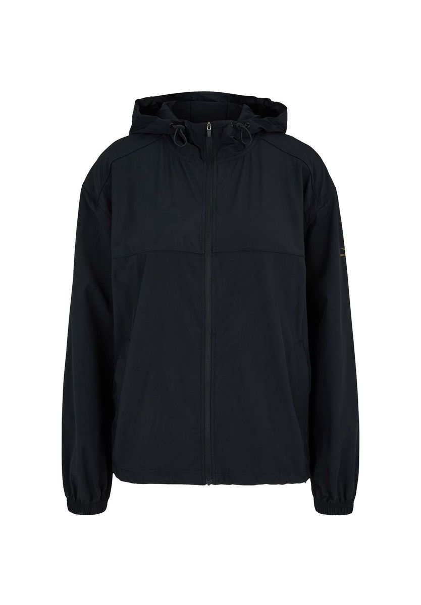 Trainingsjacke mit Kapuze und Reißverschluss