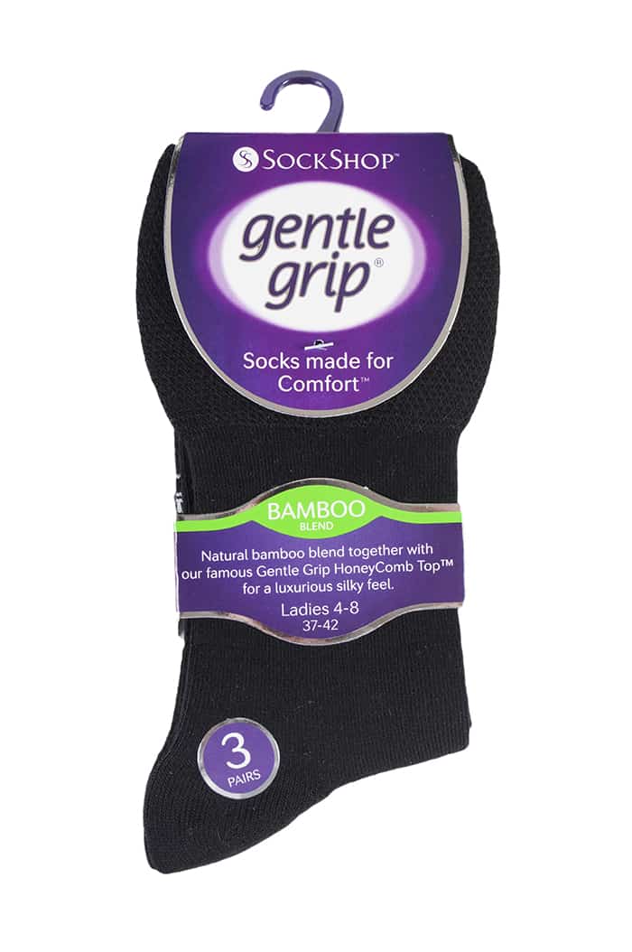 Gentle Grip Nicht-elastische Bambussocken