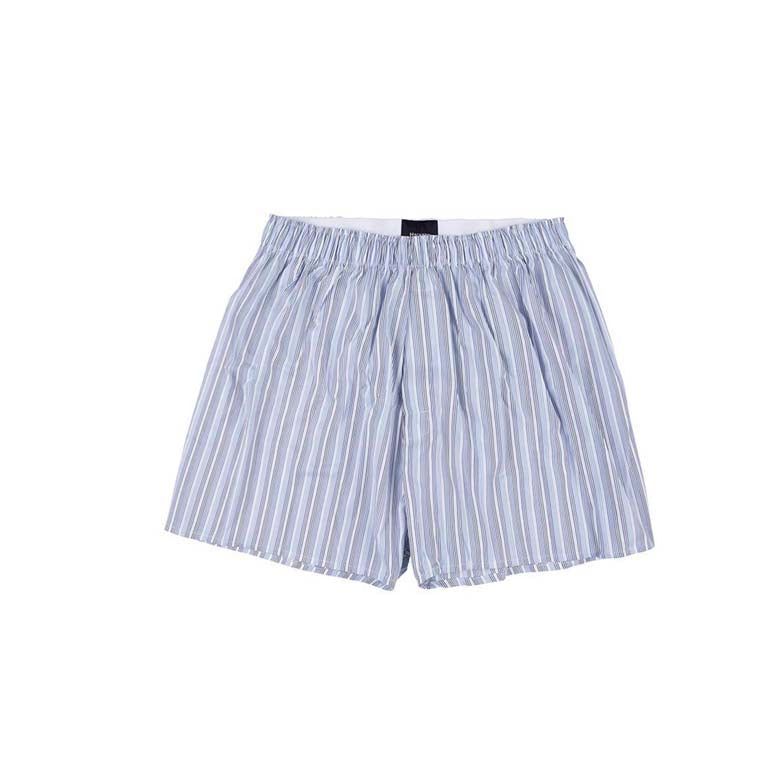 Gestreifte Baumwoll-Boxershorts