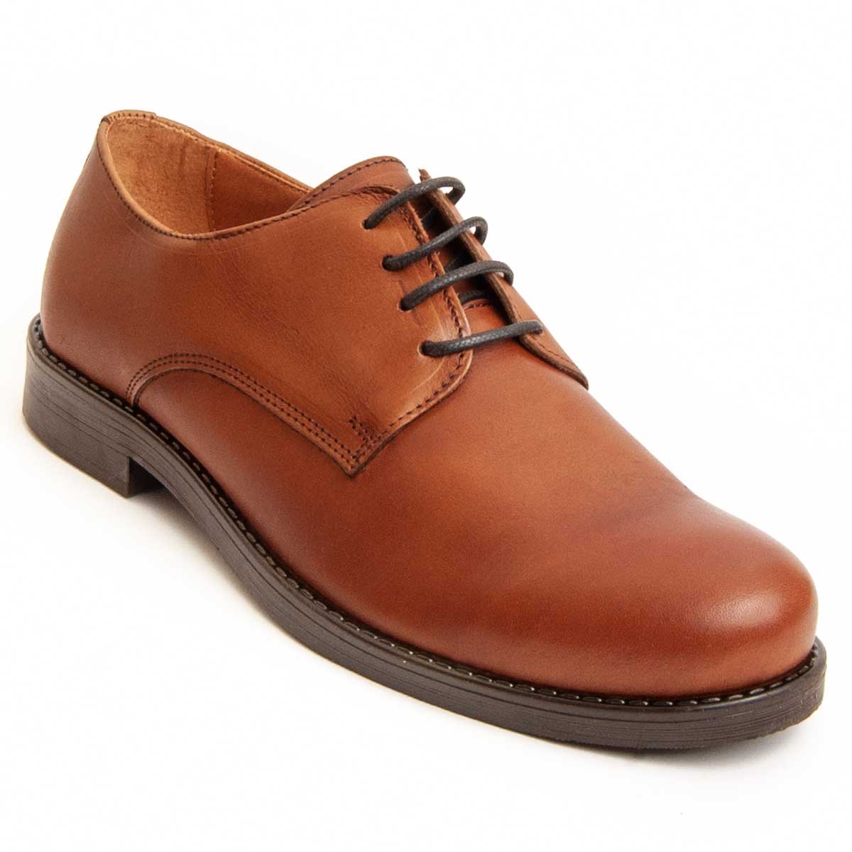 Zeitlose Leder-Schnürschuhe