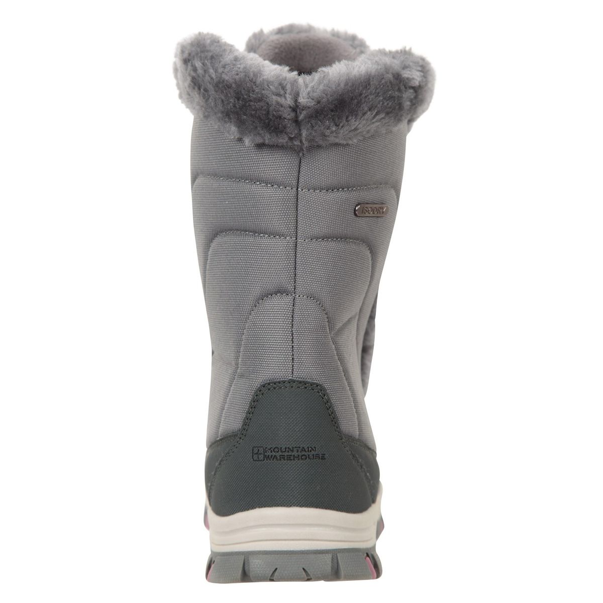 Isolierte Schneestiefel mit Kunstfell
