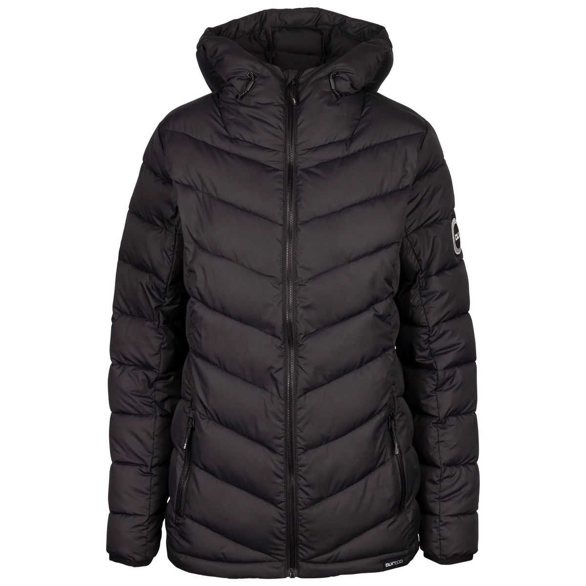 Trespass - "Tonya DLX ECO" Steppjacke für Damen (Schwarz)