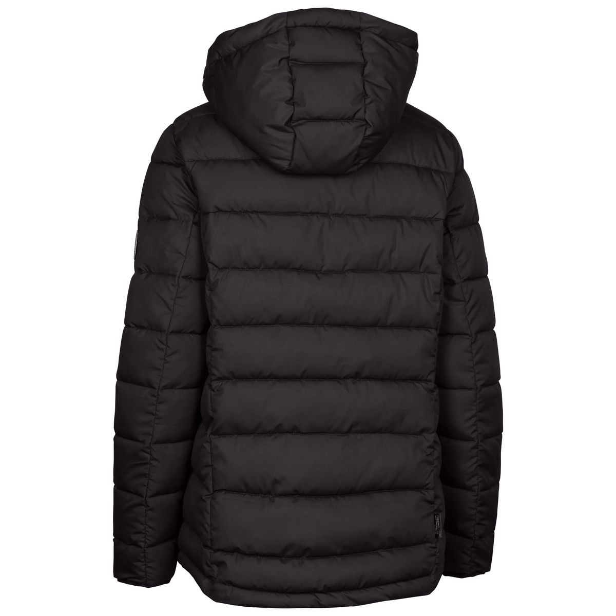 Gesteppte Kapuzenjacke aus recyceltem Polyester