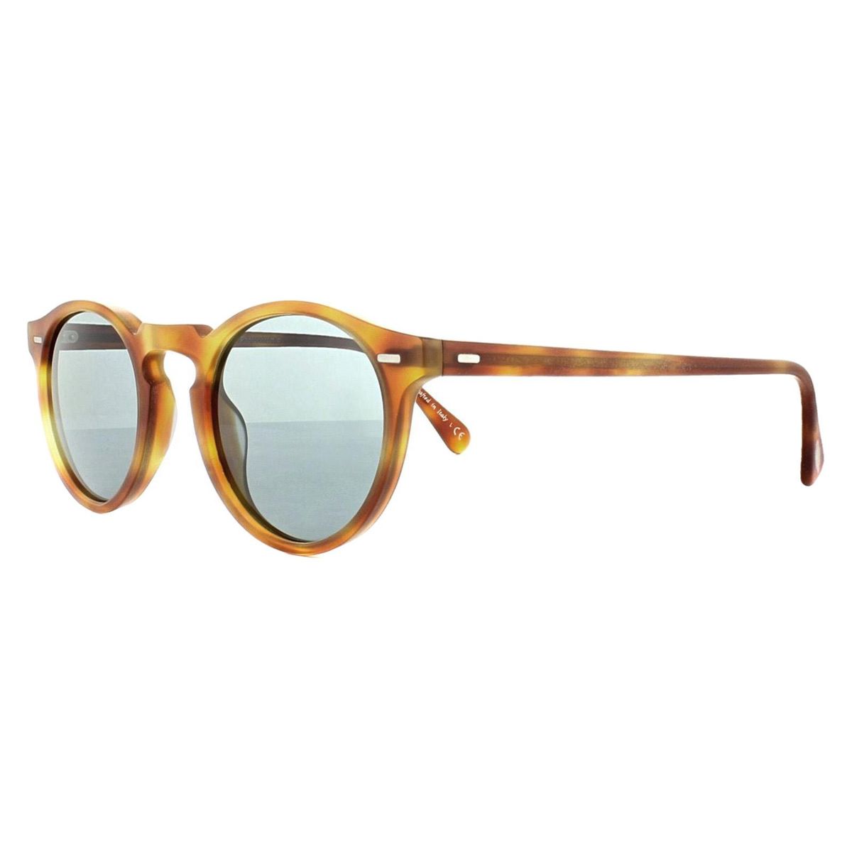 Gregory Peck Runde Retro-Sonnenbrille