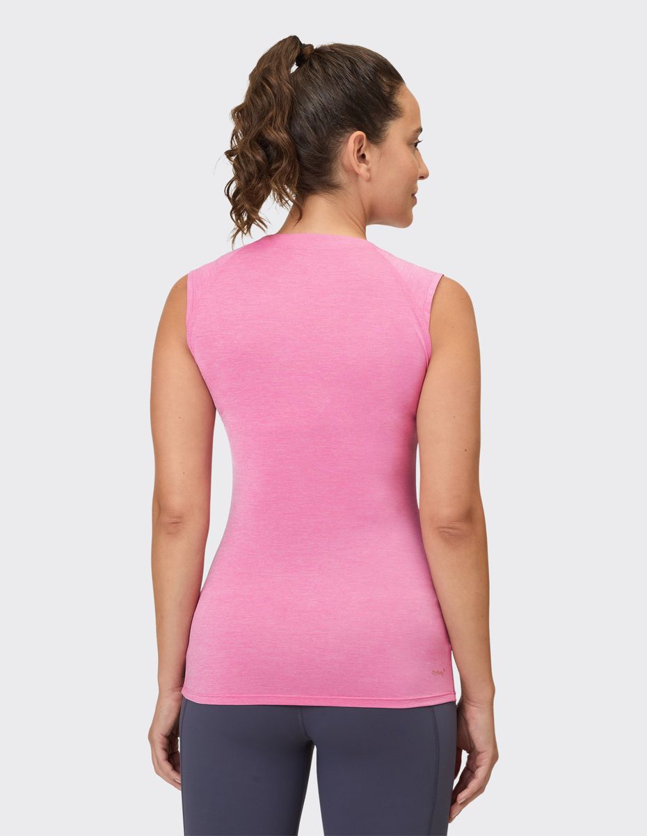 Ärmelloses Activewear-Top mit V-Ausschnitt