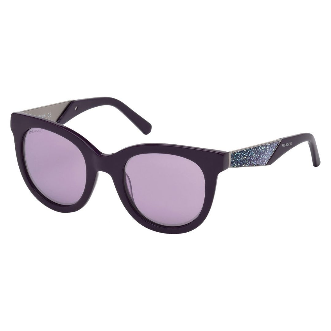 Cat-Eye Sonnenbrille mit Glitzerdetail