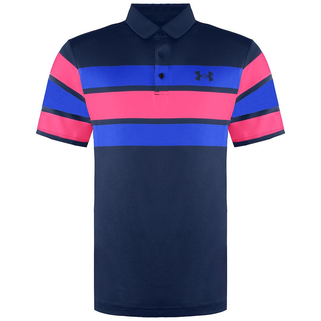 Gestreiftes Performance-Poloshirt