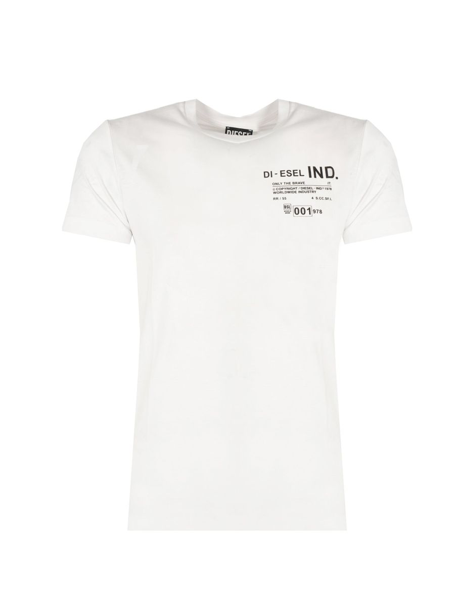 Diesel T-Shirt T-Diegos Herren weiß