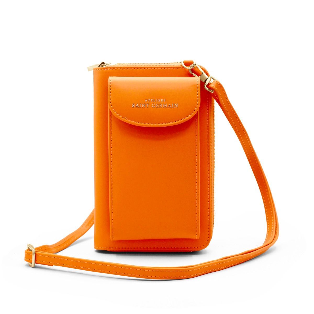 Minimalistische Handytasche mit Riemen