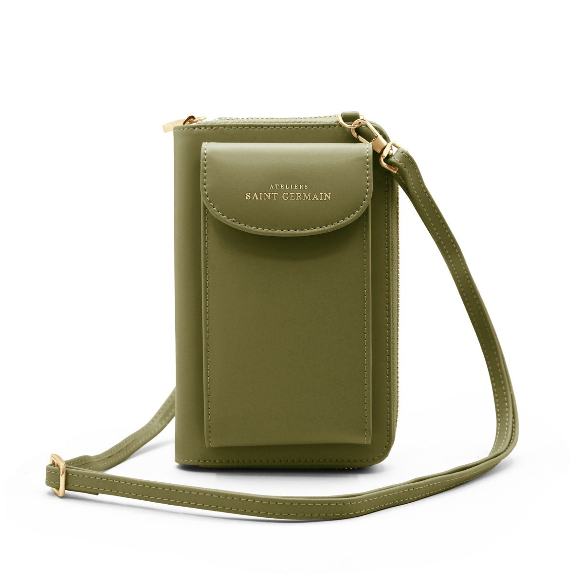Minimalistische Handytasche mit Riemen